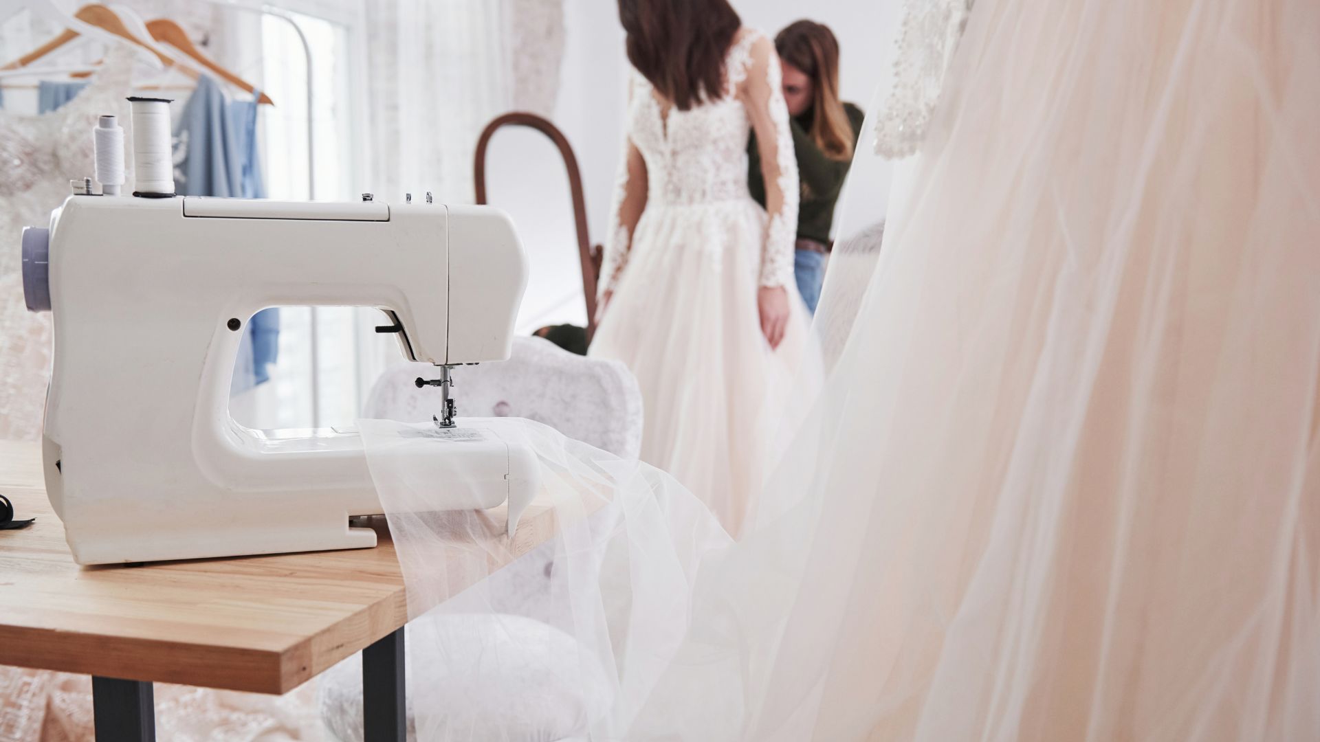 Wedding dress alteration services