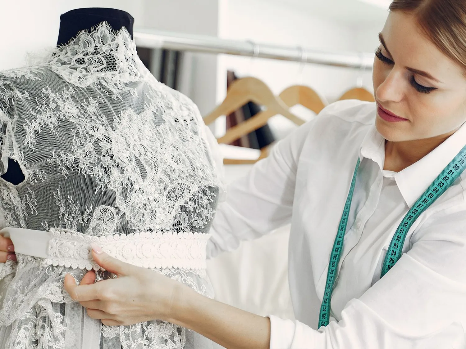 Bridal gown adjustments
