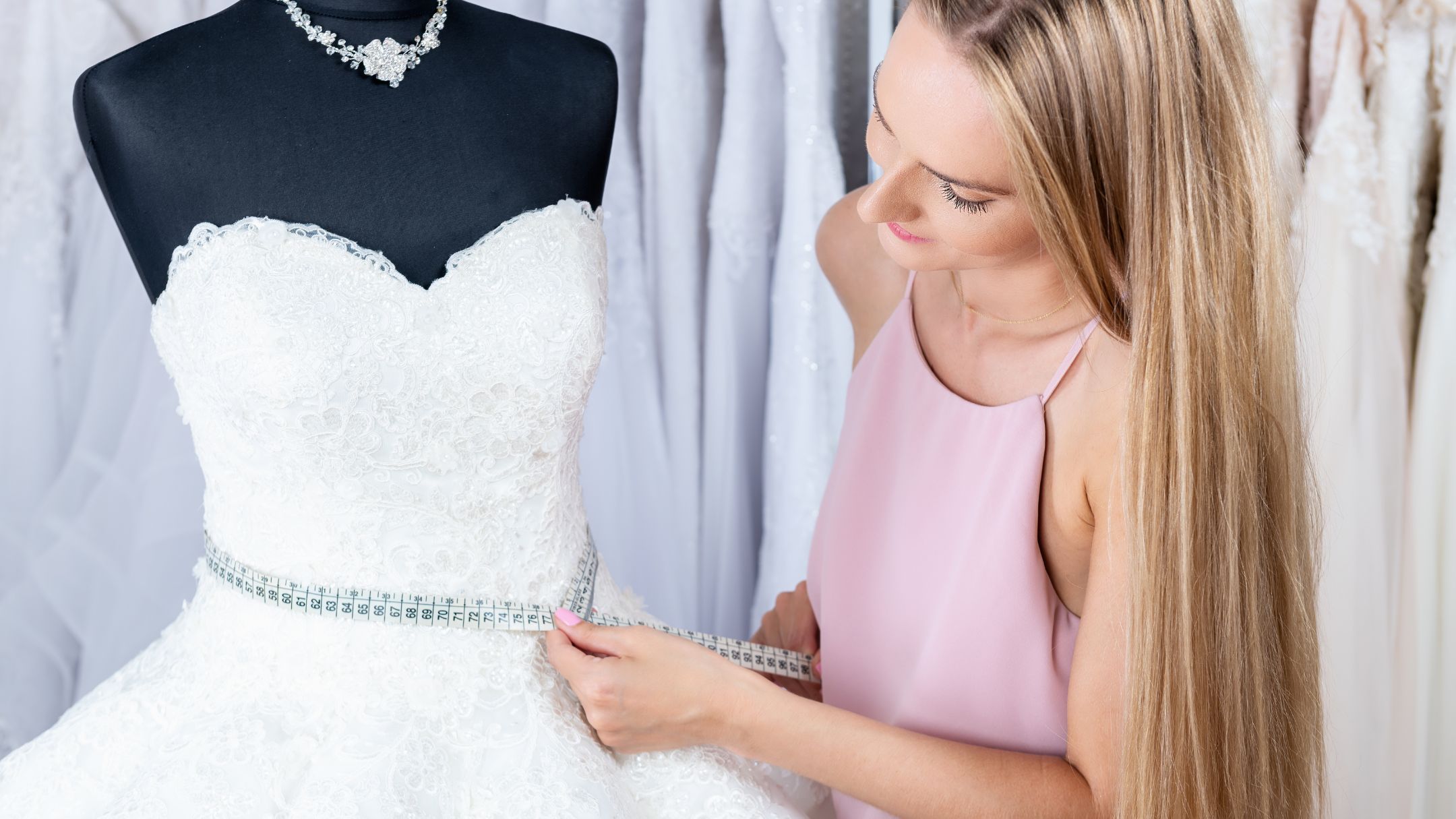 Wedding dress alteration services